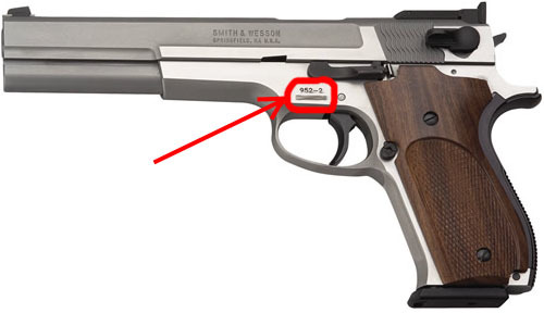 smith and wesson victory model serial numbers